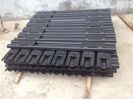 Railway Steel Sleeper Used for Railroad Tracks Uic865 36kg Rail BS75A BS80A BS80r BS90A Rail Steel Sleeper