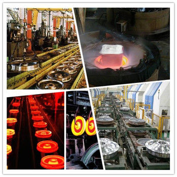 OEM Steel Railway Wheels Investment Sand Casting