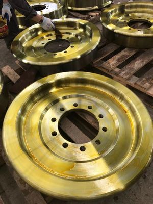 OEM Steel Railway Wheels Investment Sand Casting