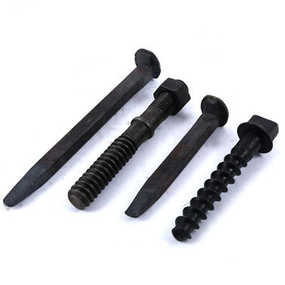 ซื้อ การผลิตอาชีพของเหล็ก สายรถไฟ Tie Spikes & Sleeper Spikes สําหรับเครื่องเชื่อมรถไฟ online manufacture