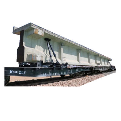 ซื้อ 85T รถไฟฟ้าภาระหนัก รถกระบะเรียบสําหรับการขนส่งพานพานคอนกรีต online manufacture