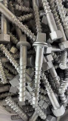 ซื้อ Protective corrosion protection for railway screw spikes designed to safeguard metal parts from rust and corrosion damage online manufacture