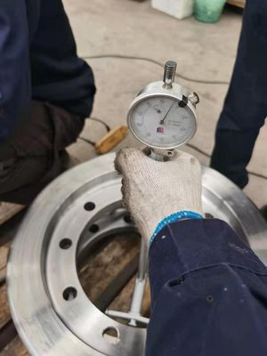 ซื้อ ล้อรางเหล็กปลอมแปลง OEM, ล้อรถเข็นเครนแบบแปลน online manufacture