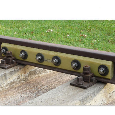 ซื้อ แผ่นเหล็กรางรถไฟสำหรับรางรถไฟแบบ T มี 4 รู 6 รู online manufacture