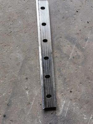 อัล อะลูมิเนียม 6106-t6 6 รู พร้อมจานปลา ฟันปลา ยาว 600 mm