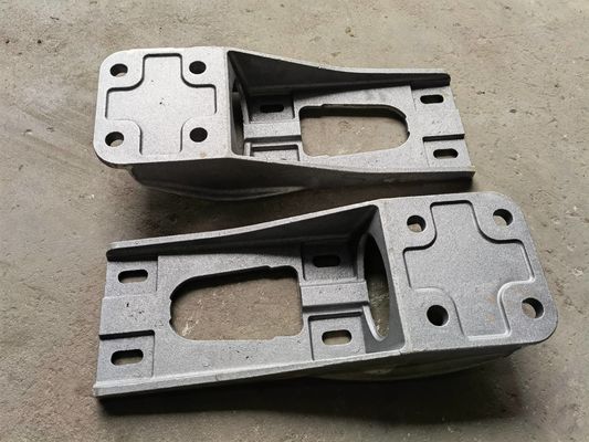 ชิ้นส่วนเหล็กหล่อ Kingrail ความยาว 52 มม. แผ่นรองรับฉนวน ISO Certificate
