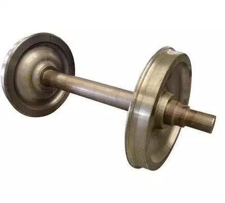 AAR Crane Rail Wheel รถเข็นอุตสาหกรรม Steel Crane Wheelset