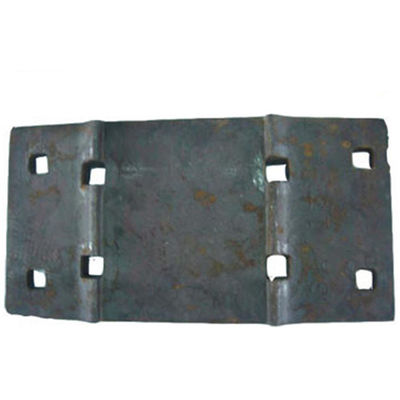 AREMA รถไฟฟ้า Double Shoulder Tie Plates สําหรับราง 100, 115, 132, 136 ปอนด์