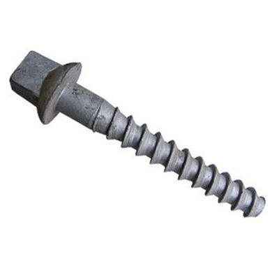 3V Railway Sleeper Screw Spike ตาม NF F500-06 สําหรับการติดรถไฟ