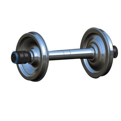 ISO9001 2008 ล้อรถรถไฟ ODM OEM สำหรับรถจักรไฟฟ้า Rollings