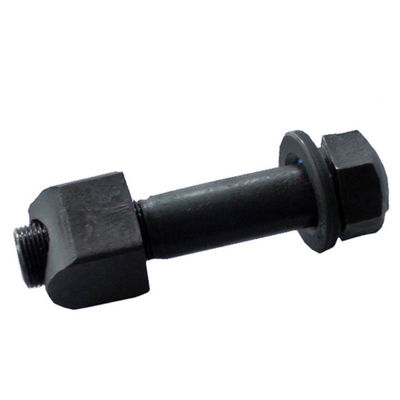 M20 Black Hex Bolts And Nuts เกรด 10.9 วัสดุเหล็กกล้าคาร์บอน ODM
