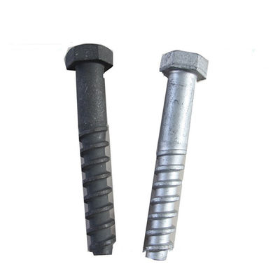 Hex และสี่เหลี่ยมรถไฟฟ้าสกรู Spikes & สกรู sleeper กับ DIN มาตรฐาน