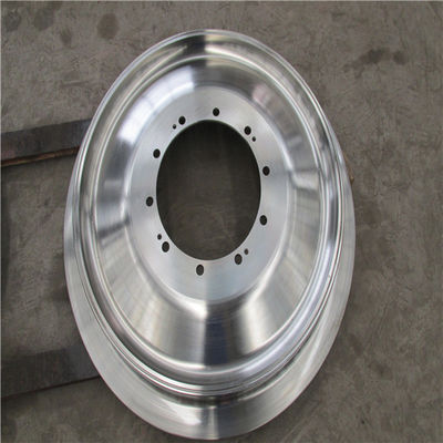 740mm รถไฟรางล้อปลอมยืดหยุ่น EN13262 มาตรฐาน ISO14001 รับรอง