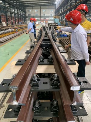 U71Mn 43KG Heavy Steel Rail สำหรับรถไฟ