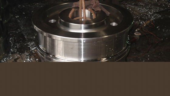 ล้อรางเหล็กวัสดุ 42CrMo 150HB สำหรับอุปกรณ์ Hi Rail ODM