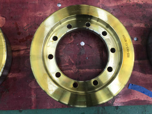 ชุดล้อรถไฟรถขุด ล้อรางเหล็กของจีน ผู้ส่งออก ล้อรางเหล็ก OEM ล้อรางเหล็ก 450mm