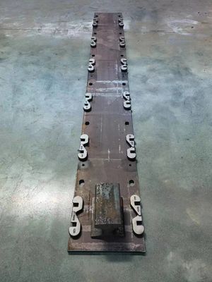 Coast Rail Foundation Hot DIP Galvanizing แผ่นเหล็กต่อเนื่อง