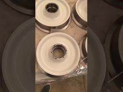 ล้อรถไฟเหล็กที่มีการป้องกันเคลือบ