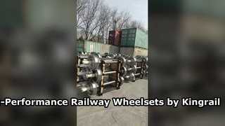 ชุดล้อรถไฟประสิทธิภาพสูงจาก Kingrail